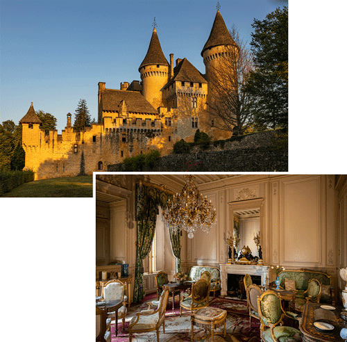 visite chateau puymartin à sarlat