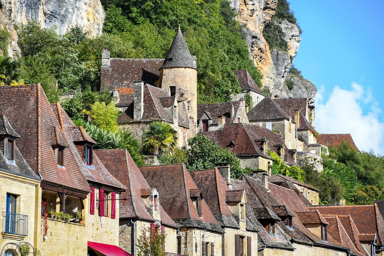 Village de la roque gageac en Périgord Noir