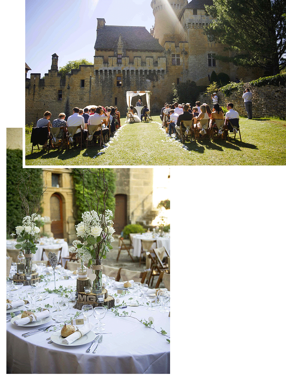 jardins pour cérémonie de mariage