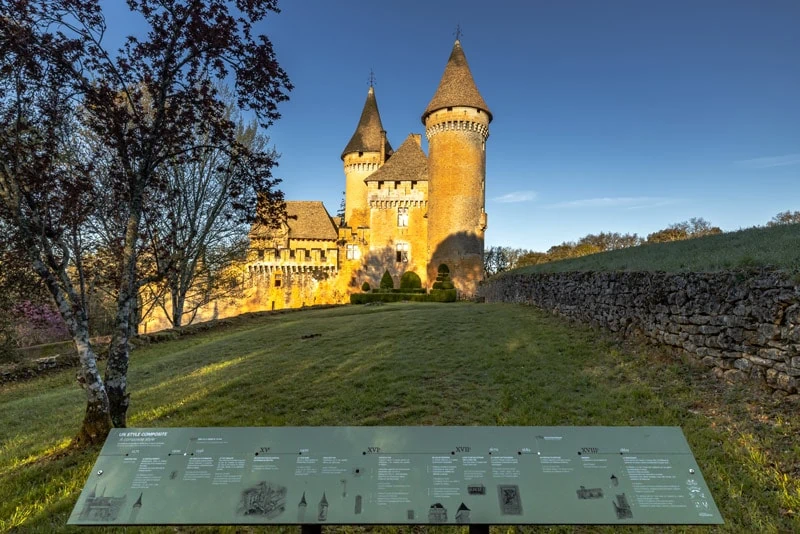 Fortifications château Puymartin