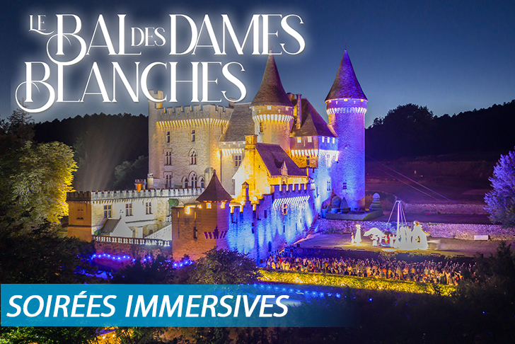 Visuel-soirées-2026 Spectacles nocturnes Puymartin en Dordogne