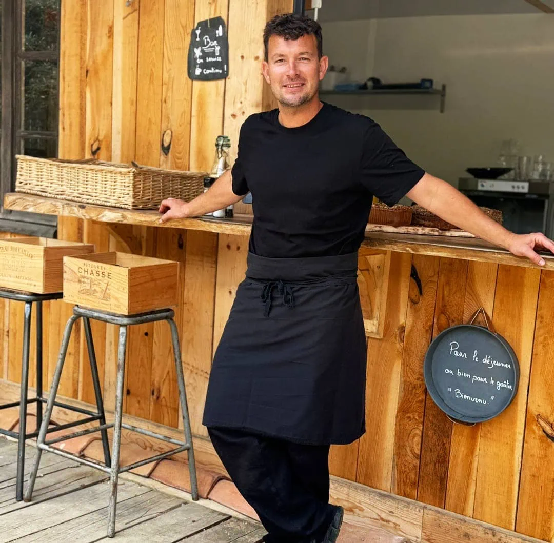 Chef Aurélien Christ Chef restaurant Puymartin Dordogne